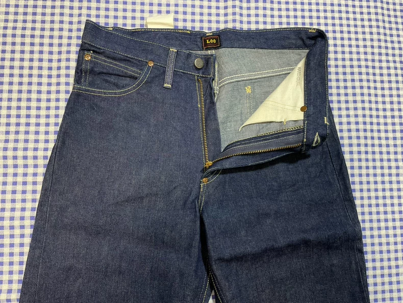 Warehouse X Lee 2009 First Edition Reissue Japanese Raw Color Denim Jeans