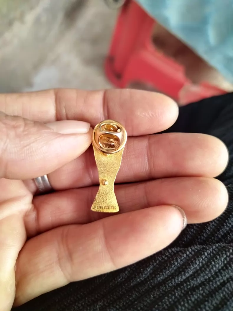 1974 FIFA World Cup Trophy badge
