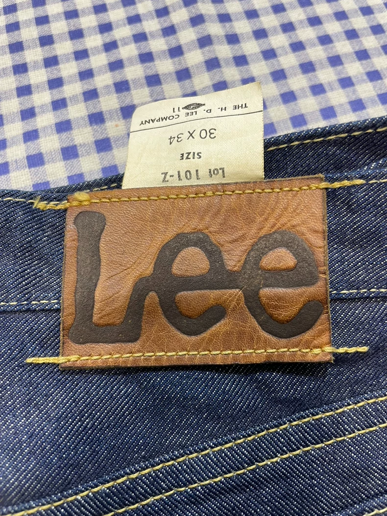 Warehouse X Lee 2009 First Edition Reissue Japanese Raw Color Denim Jeans