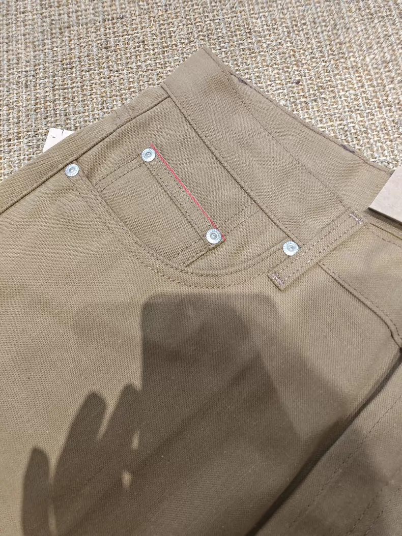 Naked & Famous Japanese 10oz Duck Canvas Selvedge Men's Jeans