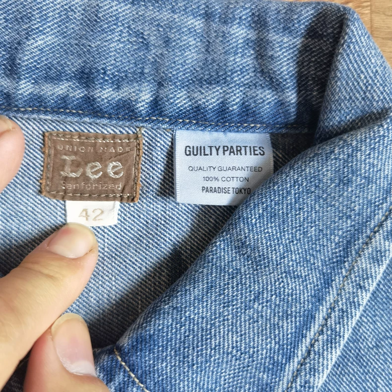 Wacko Maria x Lee Washed Denim Jacket