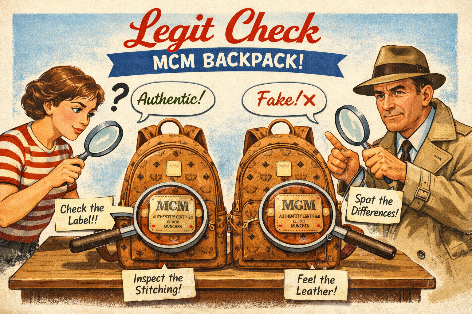 Cara Cek Keaslian MCM Backpack: Panduan Legit Check Lengkap