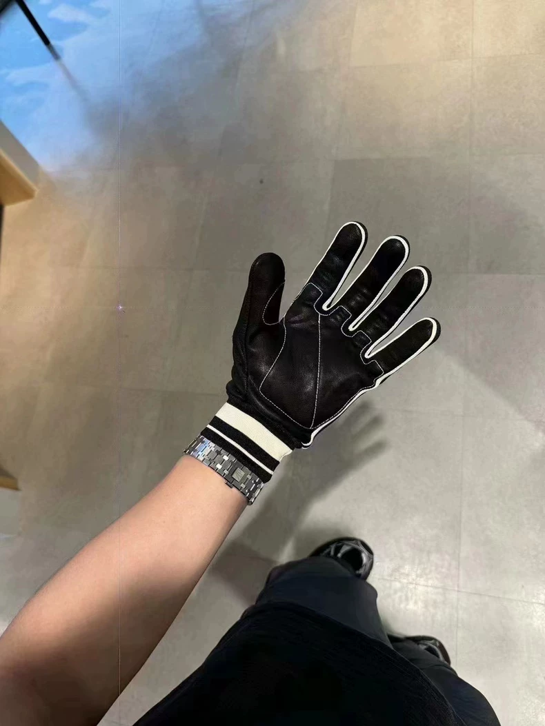 Stussy Fall '24 Motorcycle Gloves, Bicycle Leather Gloves