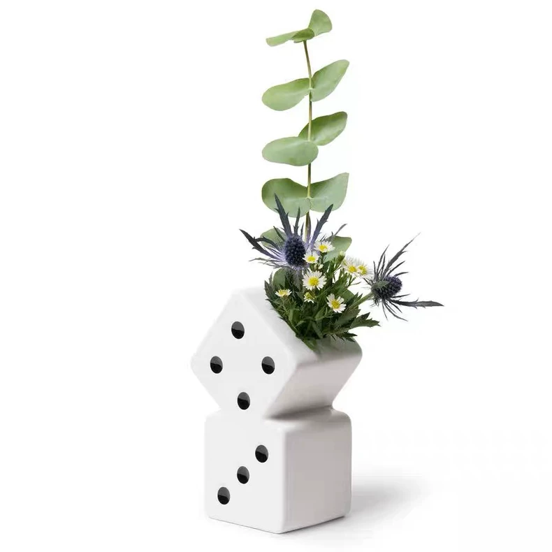 STUSSY 21AW DICE CERAMIC VASE