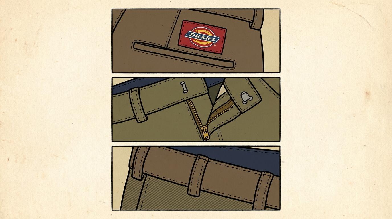 Panduan Cek Legit Dickies 874 Original Work Pants